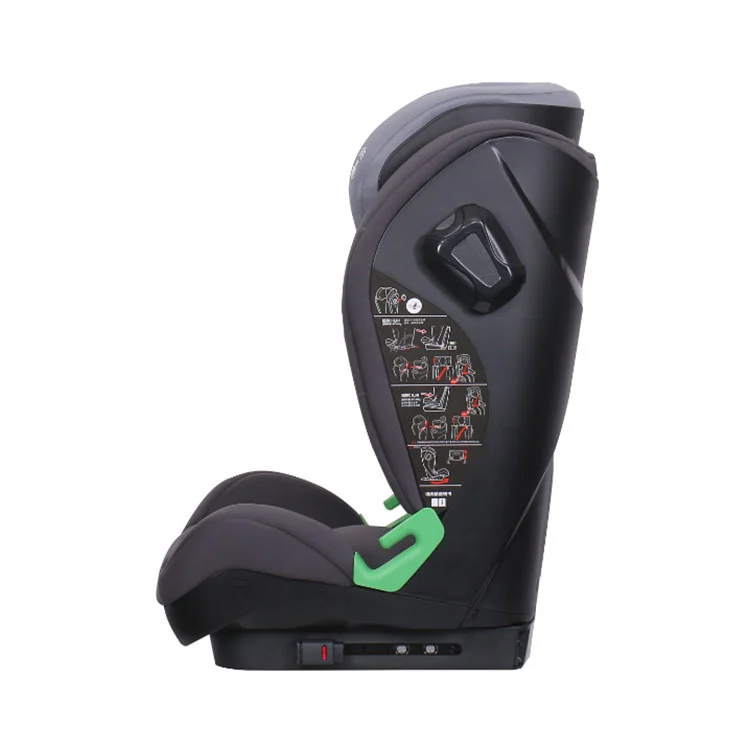 Vaikų saugos automobilio sėdynė su „ISOfix“ ir saugos diržų fiksacija