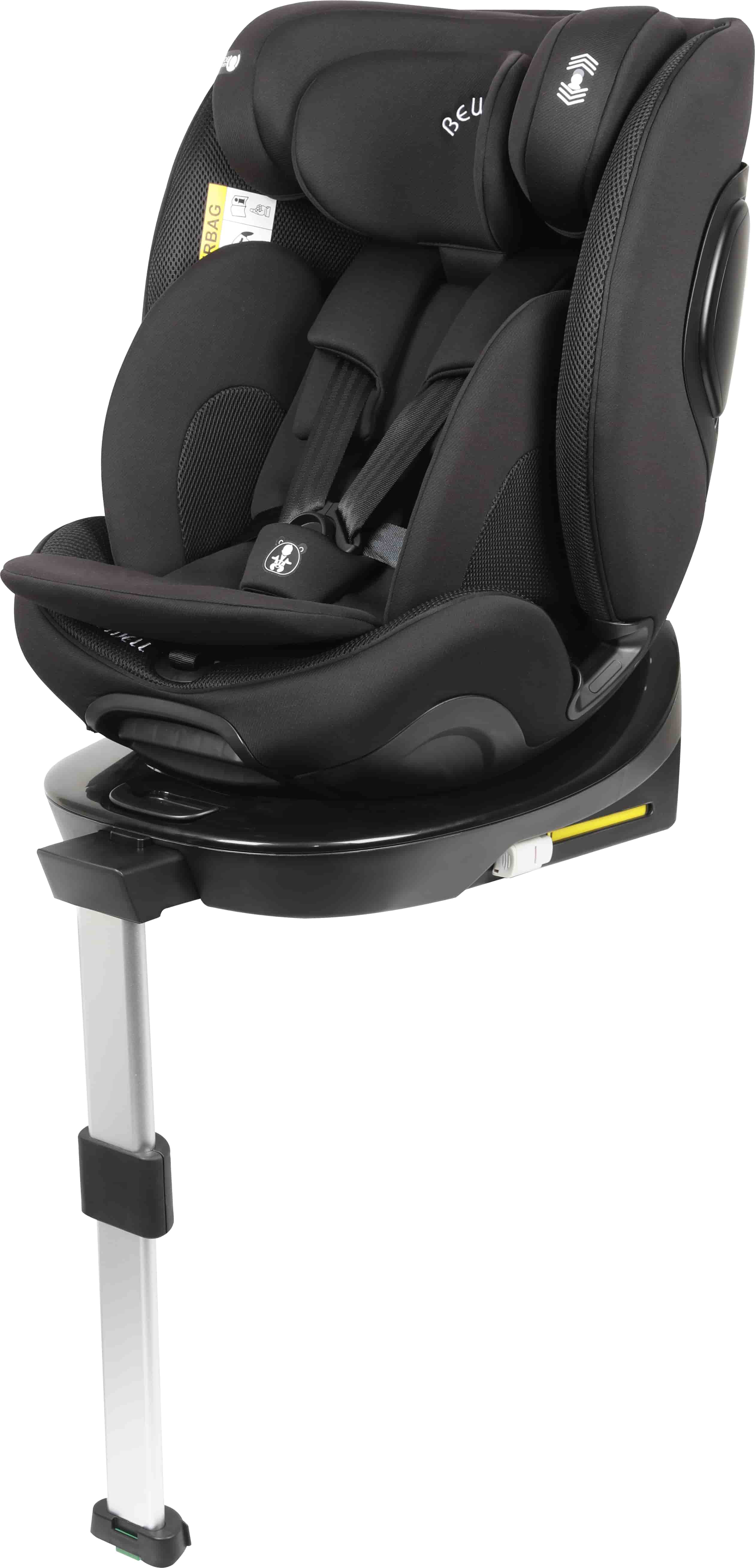 ISOFIX ir atraminė kojelė Vaikiška automobilinė kėdutė kūdikiui 40-150cm